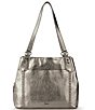The Sak Melrose Metallic Leather Satchel Bag - Image 1