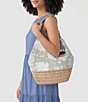 The Sak Roma Floral Expandable Shoulder Bag - Image 5