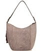 The Sak Sequoia Croco Suede Hobo Bag - Image 2