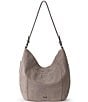 The Sak Sequoia Croco Suede Slouchy Hobo Bag - Image 2