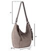 The Sak Sequoia Croco Suede Slouchy Hobo Bag - Image 5