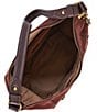 The Sak Sequoia Hobo Mahogany Suede Shoulder Bag - Image 3