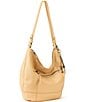 Color:Buttercup - Image 2 - Sequoia Leather Hobo Bag