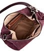 The Sak Sequoia Suede Slouchy Hobo Bag, Color:Aubergene Suede - Image 3