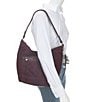 The Sak Sequoia Suede Slouchy Hobo Bag, Color:Aubergene Suede - Image 4