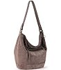 The Sak Sequoia Suede Slouchy Hobo Bag, Color:Mushroom Suede - Image 4