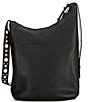 The Sak Tess Asymetrical Studeded Bucket Shoulder Bag - Image 2