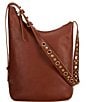 The Sak Tess Asymetrical Studeded Bucket Shoulder Bag - Image 5