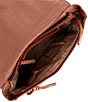 Color:Teak - Image 2 - Ventura Leather Convertible Backpack