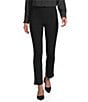 the Slim Factor fit Stretch Ponte Knit Ankle Pants - Image 1