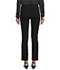 the Slim Factor fit Stretch Ponte Knit Ankle Pants - Image 2