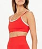 Color:Red - Image 3 - Form Kelsey Seamless Double Layer Sports Bra