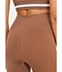 The Upside Form Seamless 25#double; Leggings, Color:Brown - Image 5