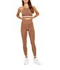 The Upside Form Seamless 25#double; Leggings, Color:Brown - Image 4