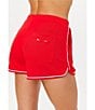 Color:Red - Image 5 - Iro High RIse Track Short