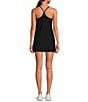 Color:Black - Image 2 - Peached Brooklyn Sleeveless Scoop Neck Moisture Wicking Pull-On Dress