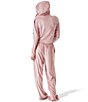Theme NYC Big Girls Elle Stretch Velour Zip Up Hooded Jacket - Image 3