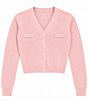Theme NYC Big Girls Mickey Long-Sleeve Cardigan - Image 2