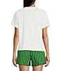 Things Between Enjoy The Little Things Graphic T-Shirt, Color:White - Image 2