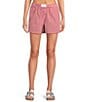 Things Between Gingham Print Coordinating Boxers, Color:Red - Image 1