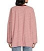 Things Between Knit Multi-Stripe Long Sleeve Shirt - Image 2
