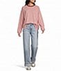 Things Between Knit Multi-Stripe Long Sleeve Shirt - Image 3