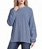 Things Between Knit Striped Long Sleeve T-Shirt - Image 1