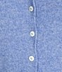 Things Between Piper Button-Front Cardigan, Color:Dusty Blue - Image 5