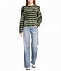 Things Between Piper Stripe Button Front Cardigan - Image 3