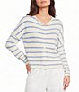 Things Between Piper Stripe Button Front Cardigan - Image 1