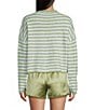 Things Between Piper Striped Button-Front Cardigan - Image 2