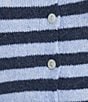 Things Between Piper Striped Button-Front Cardigan - Image 4