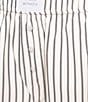 Things Between Stripe Print Coordinating Boxers, Color:Cream - Image 4
