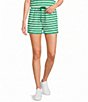 Things Between Stripe Knit Pull On Shorts - Image 1