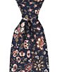 Thomas Pink Darwen Floral Traditional Silk Tie - Image 1
