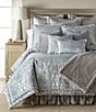 Thread and Weave Belmont Mini Comforter Set, Color:Blue/Silver - Image 1
