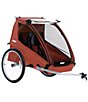 Color:Hot Sauce Red - Image 1 - Cadence Double Bike Trailer