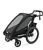 Color:Black - Image 1 - Chariot Sport Single Bike Trailer & Stroller