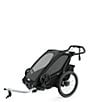 Color:Black - Image 3 - Chariot Sport Single Bike Trailer & Stroller