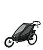 Color:Black - Image 4 - Chariot Sport Single Bike Trailer & Stroller