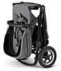 Color:Grey Melange/Black Frame - Image 2 - Sleek City Stroller