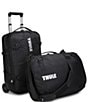 Color:Black - Image 4 - Subterra 22#double; Wheeled Carry-On Duffel Bag