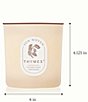 Thymes Sun Woven 2-Wick Aromatic Candle, 13 oz. - Image 5
