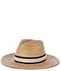 Color:Natural - Image 1 - Banded Fedora Hat