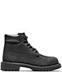 Color:Black - Image 2 - Boys' 6#double; Classic Waterproof Combat Boots (Youth)