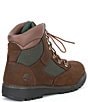 Color:Brown/Green - Image 2 - Boys' 6#double; Field Nubuck Leather Lace-Up Boots (Youth)
