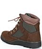 Color:Brown/Green - Image 3 - Boys' 6#double; Field Nubuck Leather Lace-Up Boots (Youth)