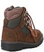 Color:Brown/Green - Image 2 - Boys' 6#double; Field Nubuck Leather and Mesh Boots (Infant)