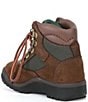 Color:Brown/Green - Image 3 - Boys' 6#double; Field Nubuck Leather and Mesh Boots (Infant)