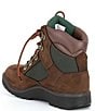 Color:Brown/Green - Image 3 - Boys' 6#double; Field Nubuck Leather and Mesh Boots (Toddler)